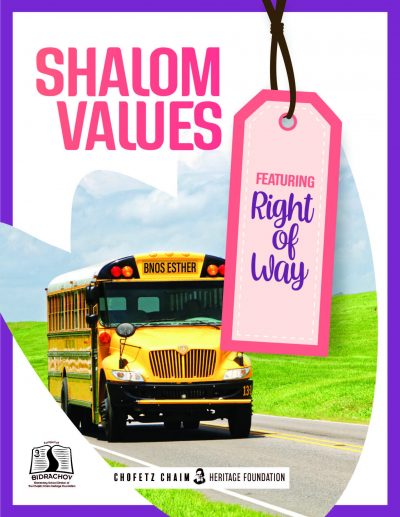 Shalom Values Sample